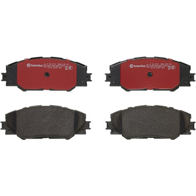 BREMBO Bremsklötze Xtra VA | TOYOTA Auris, Prius, RAV4 06-20 | P 83 071X BREMBO Bremsklötze Xtra VA | TOYOTA Auris, Prius, RAV4 06-20 | P 83 071X