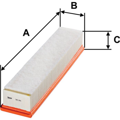 VALEO Luftfilter 585180