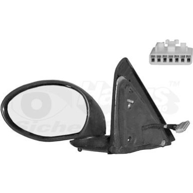 VAN WEZEL Außenspiegel 0147817 HAGUS