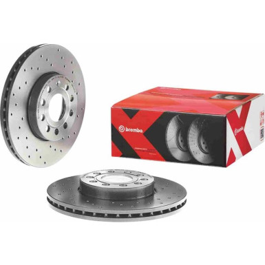 Bremsscheibe VA Xtra | AUDI A3,VW Golf,Passat,SKODA 00 | 09.9145.1X