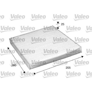 VALEO Innenraumfilter | 698885