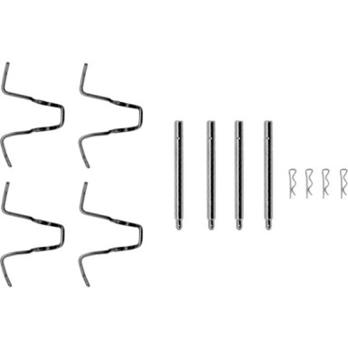 1 987 474 056 Zubehörsatz, Scheibenbremsbelag
