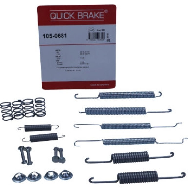 391-0681 Montagesatz f.Bremsbacken | VW Golf,Passat,AUDI,SEAT 89 | 105-0681