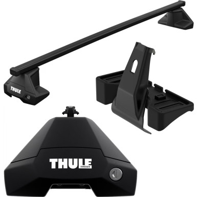 ATSSETSQBEVO0578 Thule Dachträgerset SquareBar Evo für VOLVO V40 5-dr Hatchback 12-19 mit normalem Dach