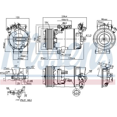 Kompressor PKW | Nissan Qashqai07 | 89346