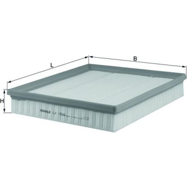 MAHLE Luftfilter MAHLE Luftfilter