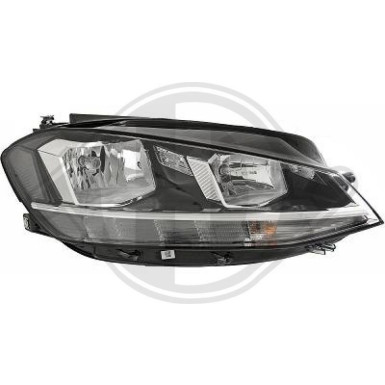 Scheinwerfer R H7/H9/LED +MOT +TGFL | VW GOLF VII 4,17 | 2217980