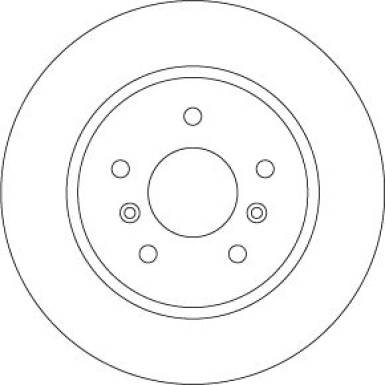Bremsscheibe Nissan T. Qashqai 1.2-2.0 13 | DF6787