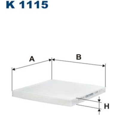 FILTRON Filter, Innenraumluft | K 1115