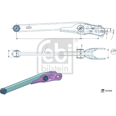 Lenker, Radaufhängung 182068