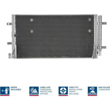 Kondensator PKW AUDI A4, A5 07 FIRST FIT 940042