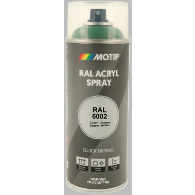 MoTip hochglänzender Acryllack laubgrün 400ml | 7121