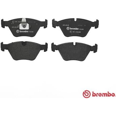 BREMBO Bremsklötze VA | BMW 3, X3, Z4 97-09 | P 06 043