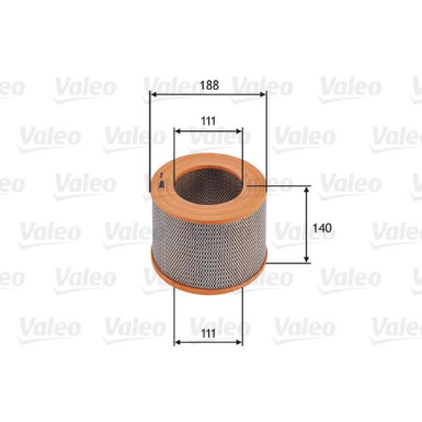 VALEO Luftfilter | 585685