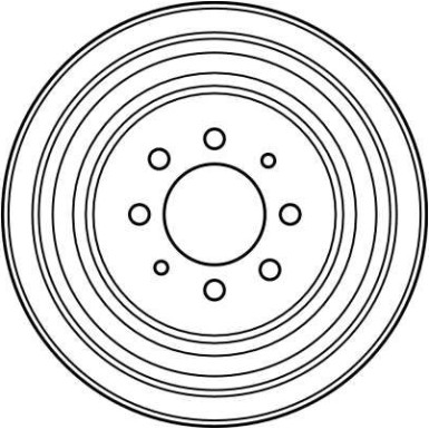 Bremstrommel. Renault T. Espace/Kangoo/Rapid 84- Ohne Lager | DB4072