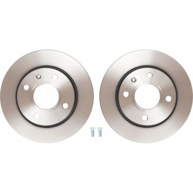 51 481 027 Bremsscheibe VA | FORD Fiesta,Escort,MAZDA 121 89 | DF2753