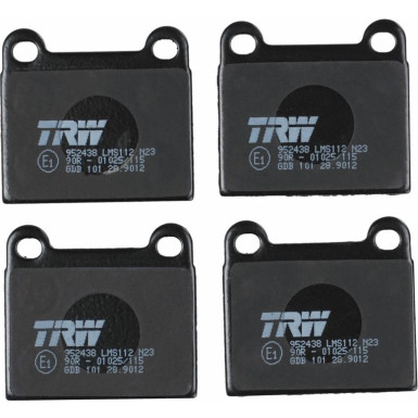 Bremsklötze HA | VAG,OPEL,FORD,MERCEDES | GDB101