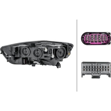 BI-XEN SW R D5S H7 LED+TGFL+KRVL HELL PQ | AUDI A6 10,14-9,18 -LAMPE -STG -ZG | 1EL 012 976-021