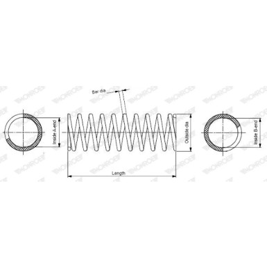 MONROE Fahrwerksfeder | SP3274