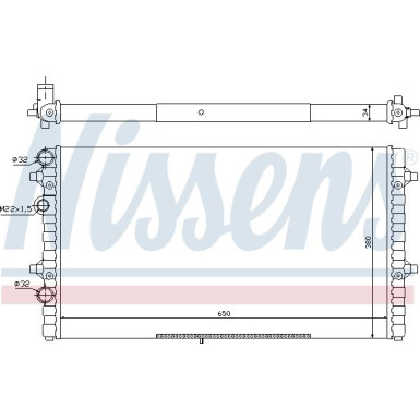 Wasserkühler PKW | SEAT IBIZA 1,4 99 | 67302