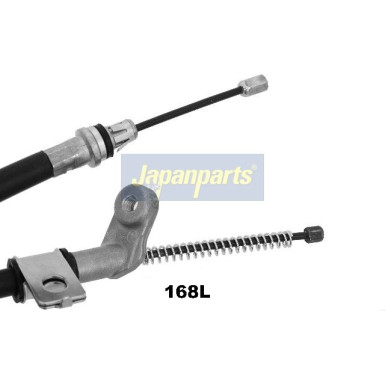 Seilzug, Feststellbremse Nissan T. Qashqai 07- Le BC-168L