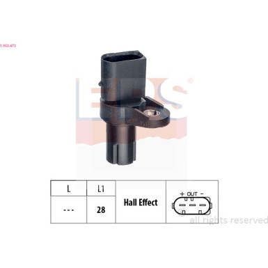 Impulsgeber, Kurbelwelle Made in Italy - OE Equivalent 1.953.473
