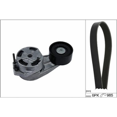 INA Keilrippenriemensatz 529 0482 10