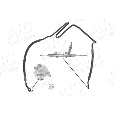 Hydraulikschlauch, Lenkung | AUDI,SEAT,SKODA,VW | 57667