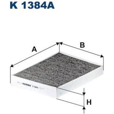 FILTRON Filter, Innenraumluft | K 1384A