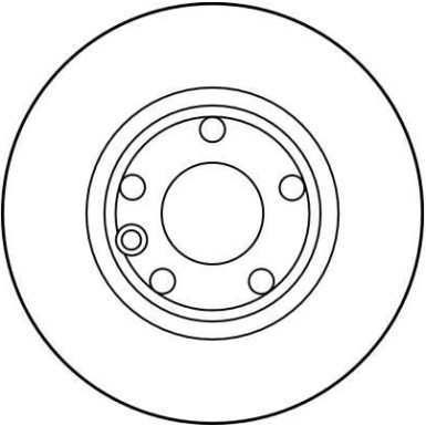 Bremsscheibe Vw P. T4 1.9D/2.0 | DF2665