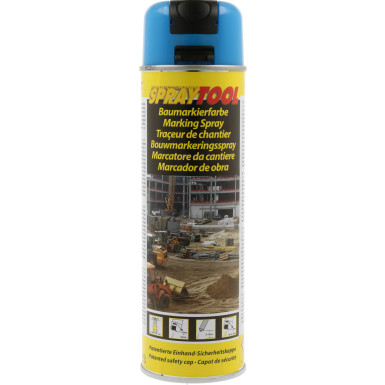 Colormark Spraytool Baum Baustellen Markierer neonblau 500ml | Baum, Baustellen und Forst Markierer | 119965
