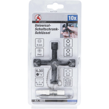 BGS Universal-Schaltschrank-Schlüssel BGS Do it yourself 9805