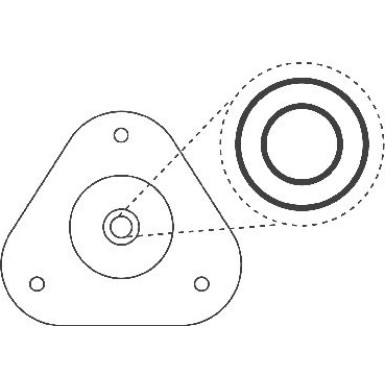 SM5639 Reparatursatz, Federbeinstützlager Suspension Mounting Kit SM5639 Reparatursatz, Federbeinstützlager Suspension Mounting Kit