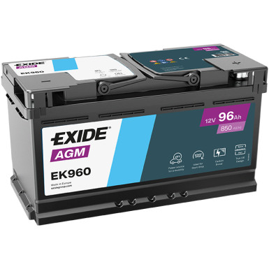 EXIDE Starterbatterie | EK960