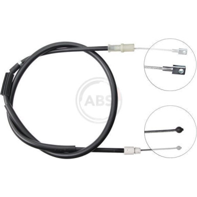 A.B.S. Handbremsseil Seilzug Festellbremse | K13406
