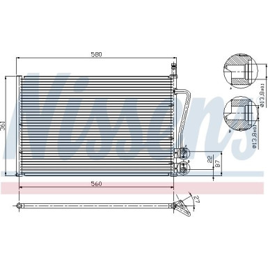 Kondensator PKW | FORD Fiesta,Fusion, MAZDA 2 | 94587