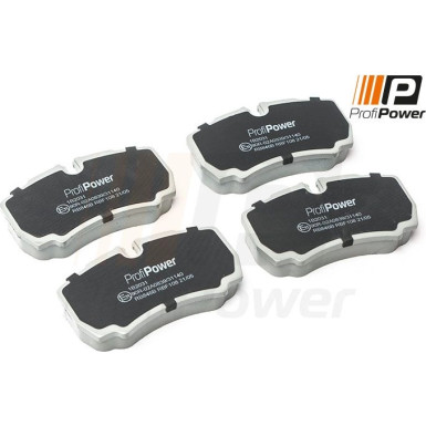 PROFIPOWER Bremsbelagsatz, Scheibenbremse 1B2031