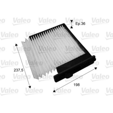 VALEO Innenraumfilter 715708