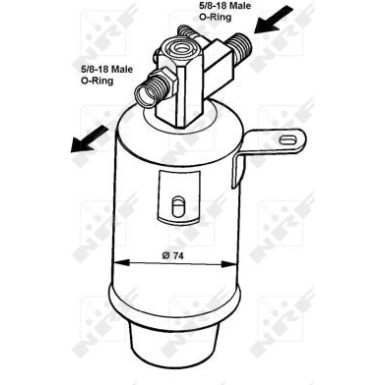 Trockner, Klimaanlage NRF33018