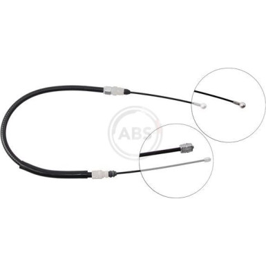 A.B.S. Handbremsseil Seilzug Festellbremse K19747