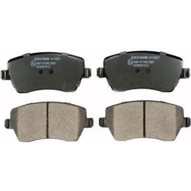 DENCKERMANN Bremsbeläge B110927