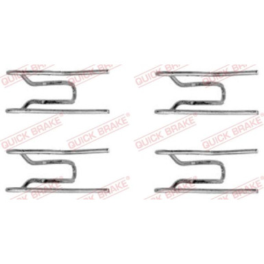 QUICK BRAKE Zubehörsatz, Scheibenbremsbelag 109-1152
