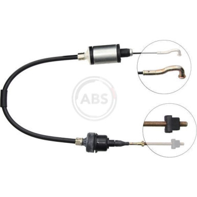 A.B.S. Kupplungsseil | K23040