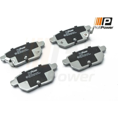 PROFIPOWER Bremsbelagsatz, Scheibenbremse | 1B2103