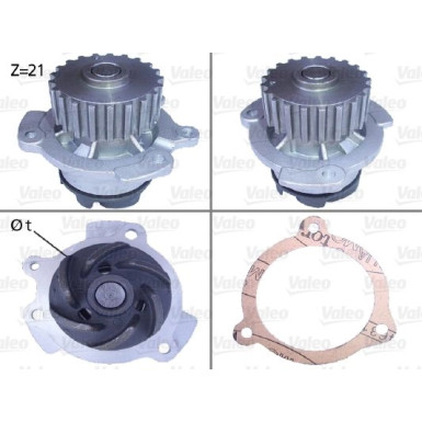 VALEO Wasserpumpe VALEO Wasserpumpe