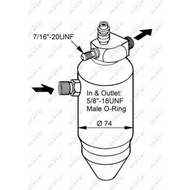Trockner, Klimaanlage NRF33077