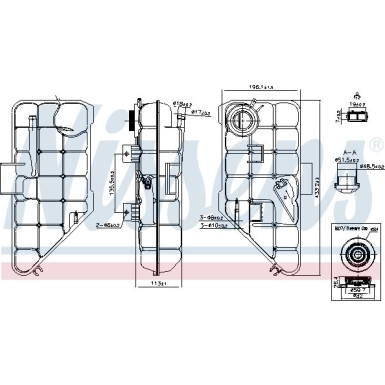 Ausgleichsbehälter Mercedes ML230 98 FIRST FIT 996182