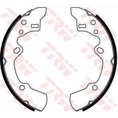 83 461 013 Bremsbacken | MAZDA 626 83 | GS8520