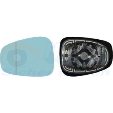 Spiegelglas, Außenspiegel Alfa Giulietta blau OE 71754401 HAGUS 113837