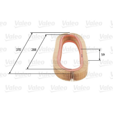 VALEO Luftfilter | 585693
